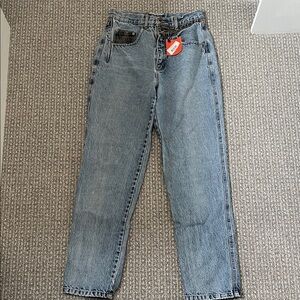 OVO Women's Straight Leg Blue Jeans